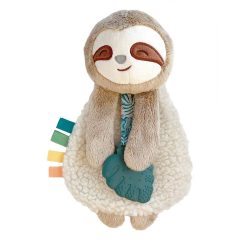 Itzy Ritzy Sloth Plush with Silicone Teether Toy Itzy Lovey