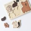 Wee Gallery Woodland Animals Wooden Tray Puzzle