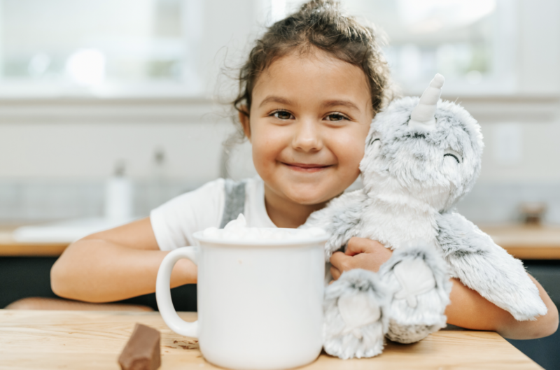 Slumberkins Silver Narwhal Kin and Seal Mini Growth Mindset Limited Edition Gift Set