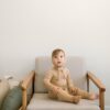 Tenth & Pine Goldenrod Bamboo Viscose Zippered Romper