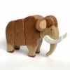 Poppy Baby Co Mammoth Ice Age Wooden Figurine