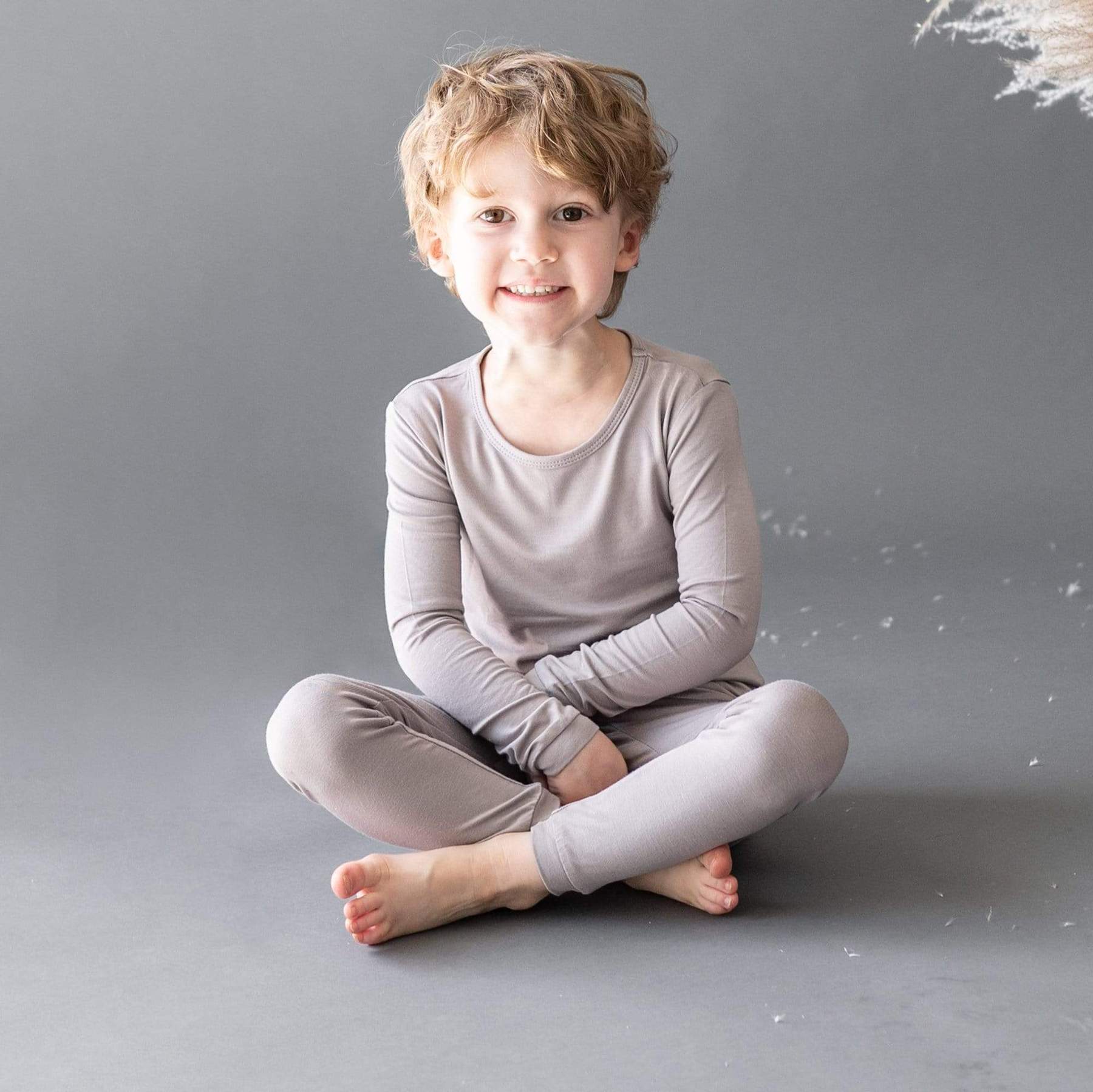 Kyte BABY Toddler Pajama Set in Mushroom – Blossom