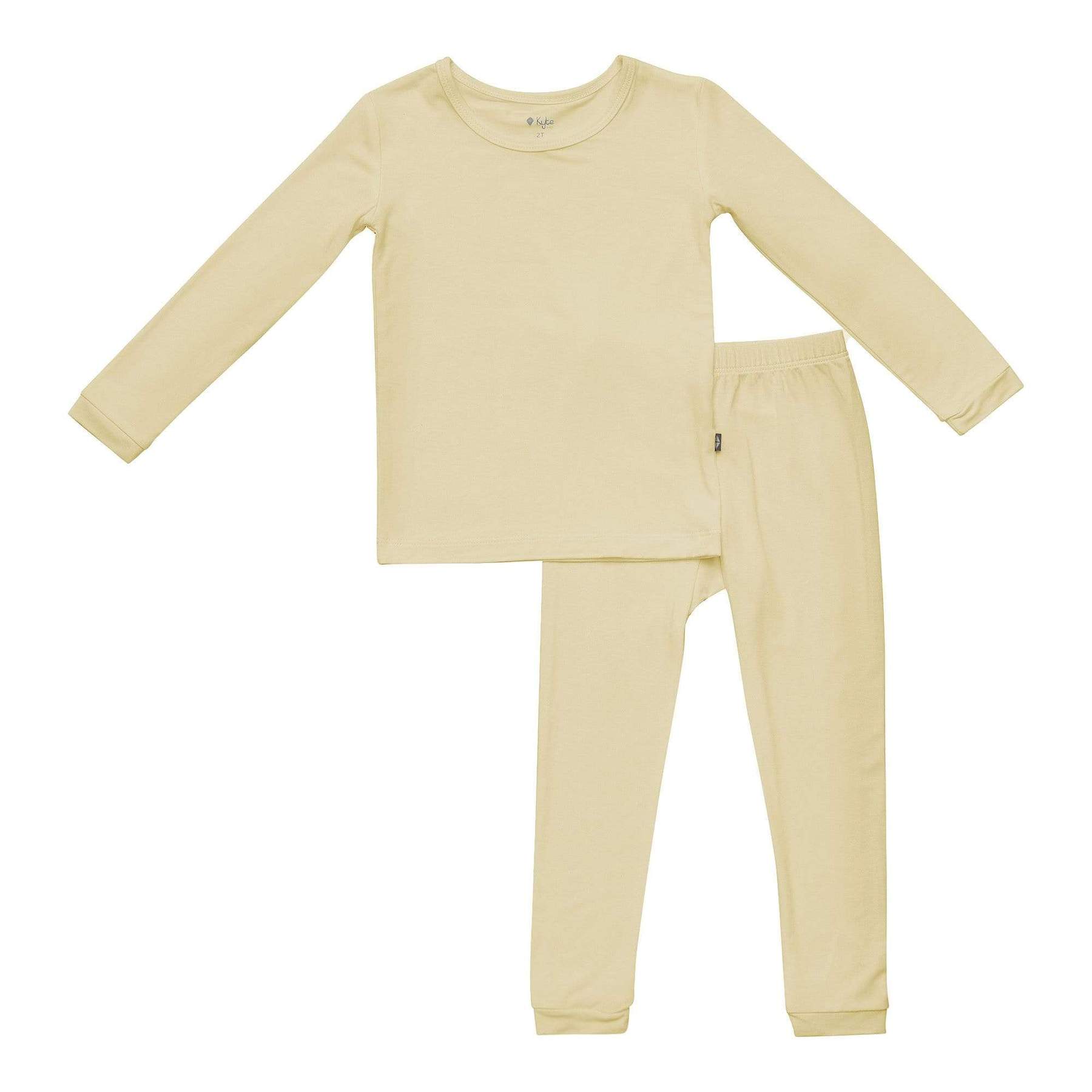 Kyte BABY Toddler Pajama Set in Wheat – Blossom