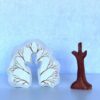 Poppy Baby Co Hand Carved Small World Winter Play Tree
