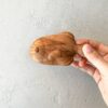 Poppy Baby Co Organic Wooden Rattle Toy Fish