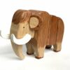 Poppy Baby Co Mammoth Ice Age Wooden Figurine