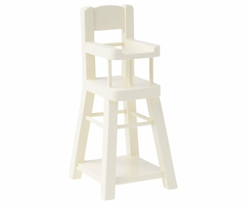 Maileg High Chair Micro Size in White