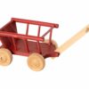 Maileg Wagon in Dusty Red in Micro