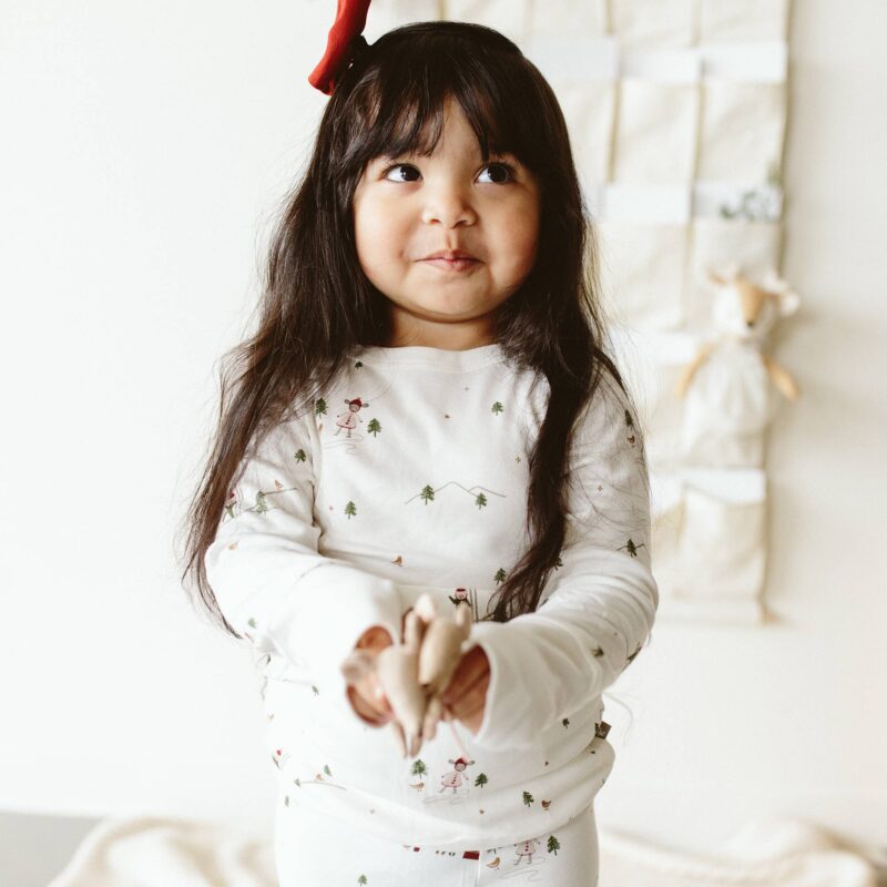 goumi Winter Wonderland Bamboo Organic Loungewear Set