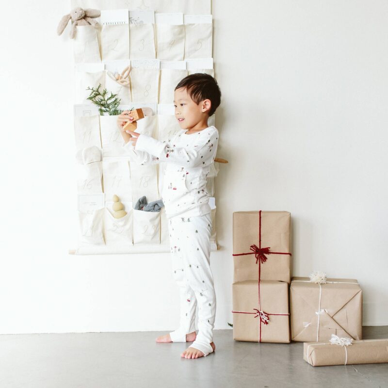 goumi Winter Wonderland Bamboo Organic Loungewear Set