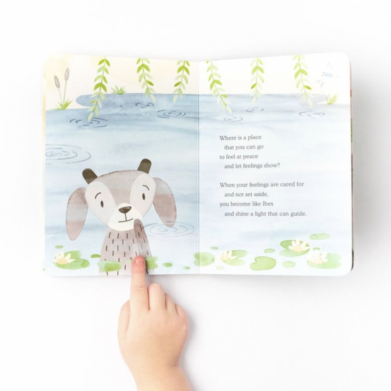 Slumberkins Jade Ibex Snuggler Limited Edition Two Book Bundle