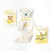 Slumberkins Ivory Polar Bear Snuggler Limited Edition Two Book Bundle