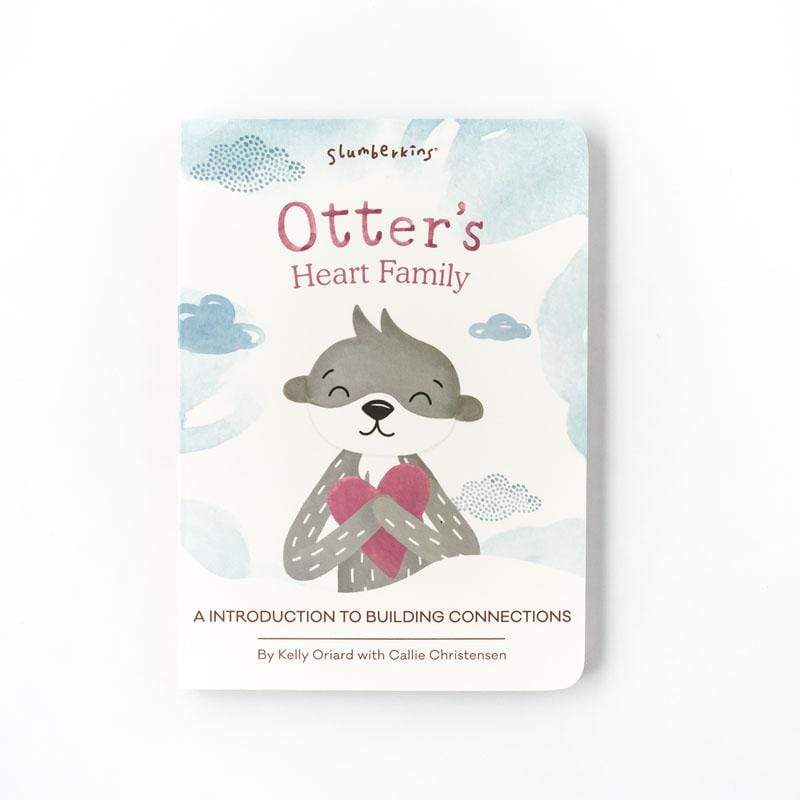 Slumberkins Silver Otter Snuggler Limited Edition Two Book Bundle