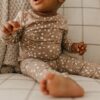 Copper Pearl Fawn Long Sleeve Pajama Set