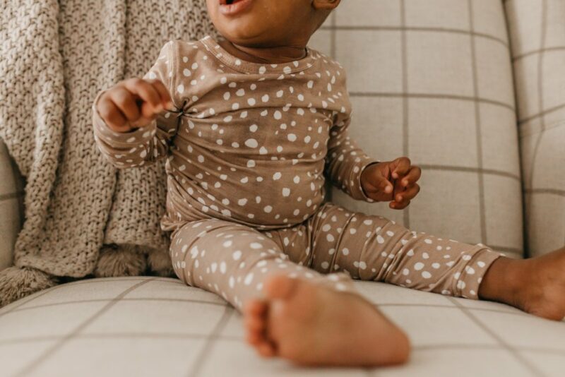 Copper Pearl Fawn Long Sleeve Pajama Set