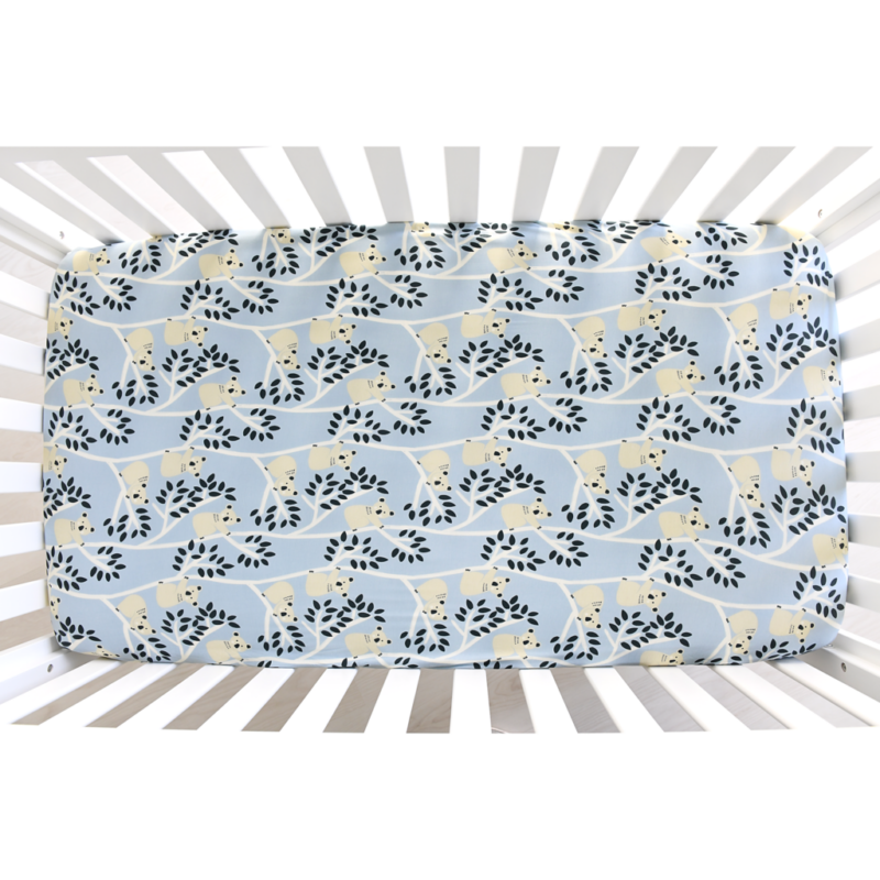 Gigi and Max Kai Bamboo Viscose Crib Sheet