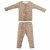 Copper Pearl Fawn Long Sleeve Pajama Set