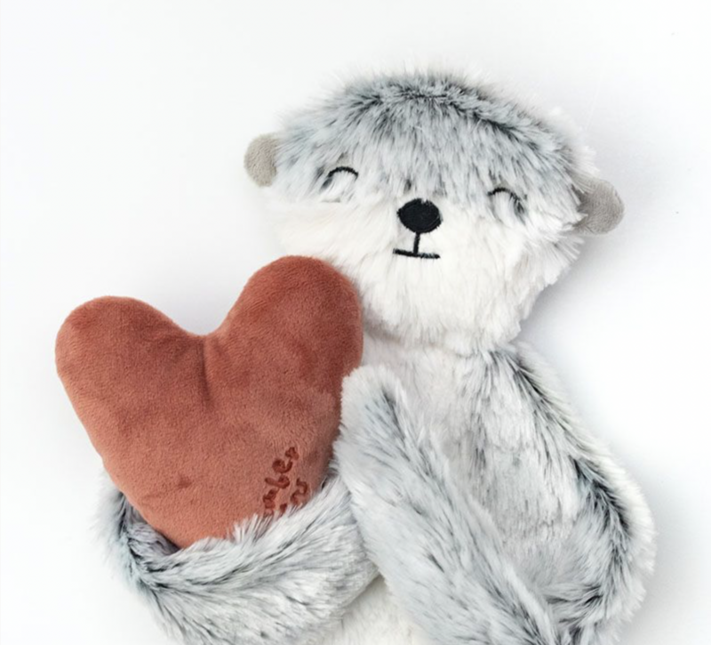 Slumberkins Silver Otter Snuggler Limited Edition Two Book Bundle
