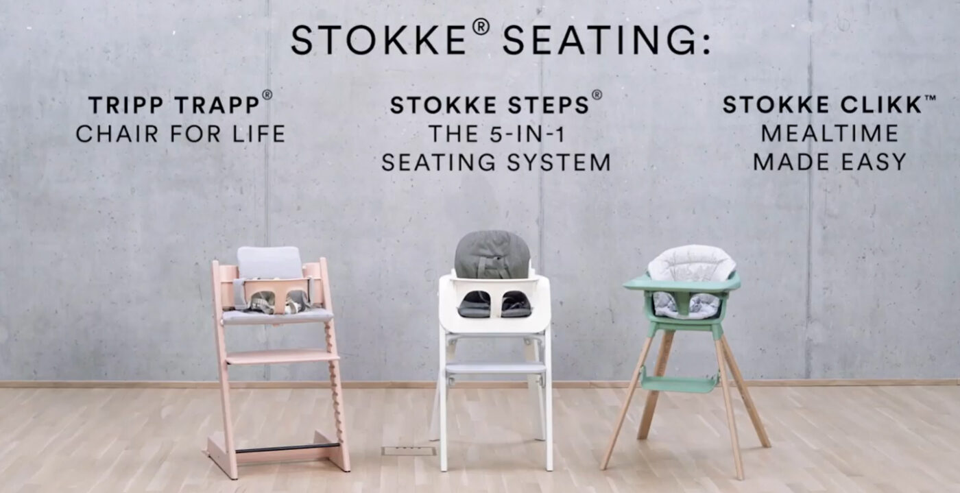 Stokke Tripp Trapp vs Steps vs Clikk