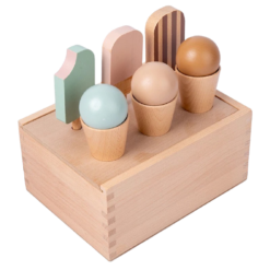 B.Baby Co Wooden Ice Cream Set