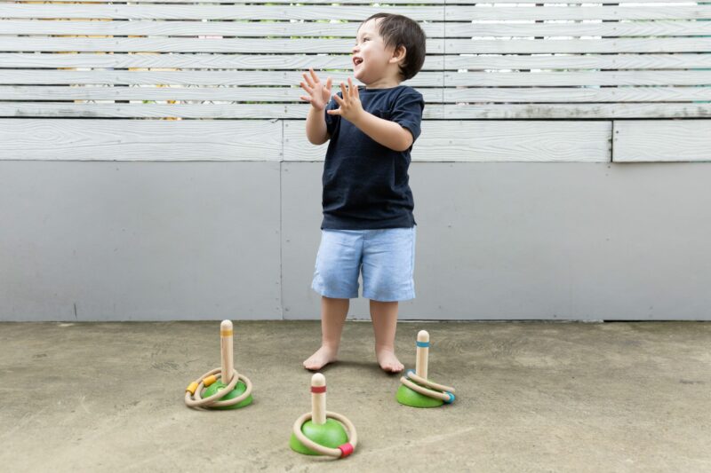 PlanToys Meadow Ring Toss Game