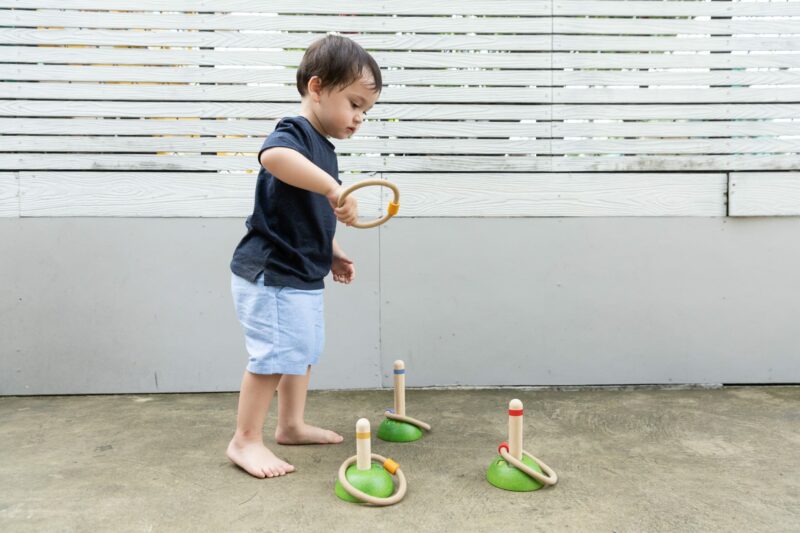 PlanToys Meadow Ring Toss Game