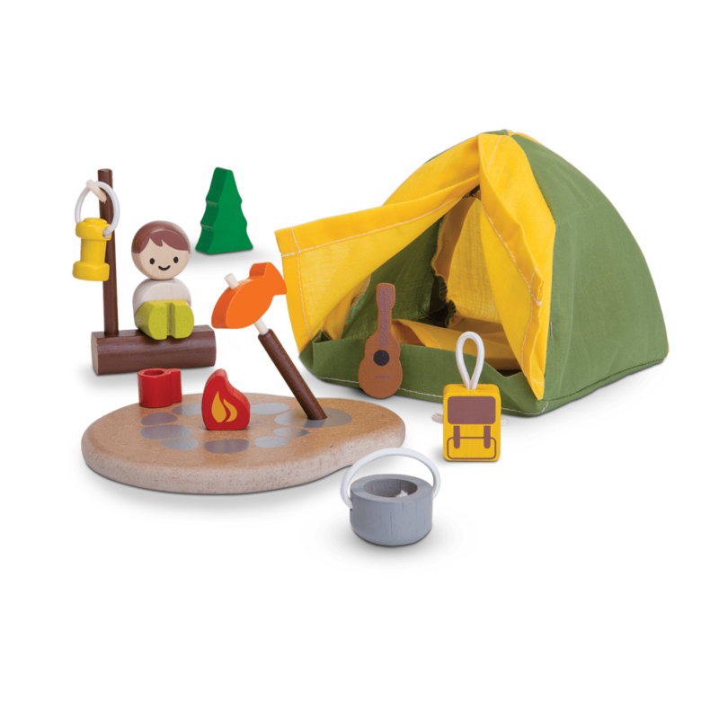 PlanToys Camping Wooden Play Set