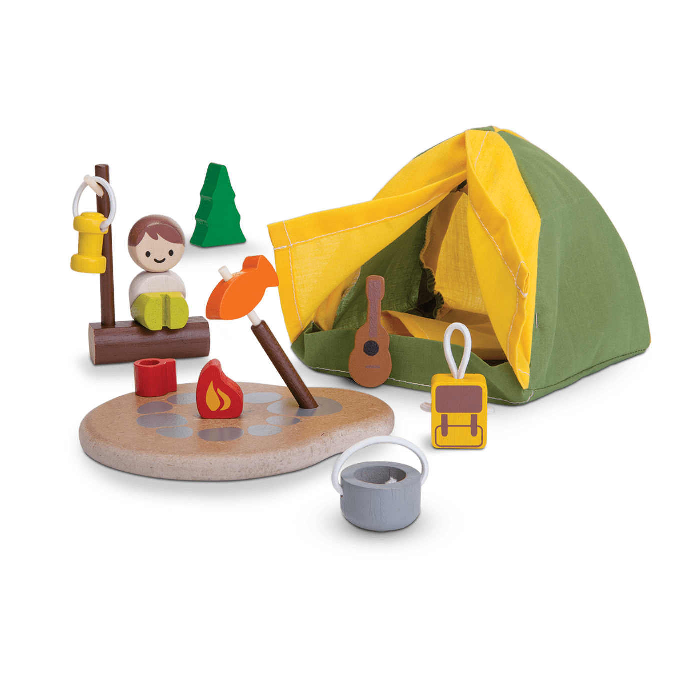 PlanToys Camping Wooden Play Set