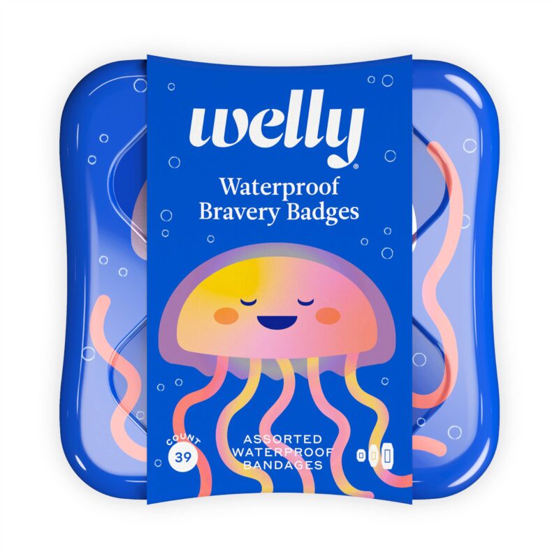 Welly Jellyfish Waterproof Bravery Flex Fabric Bandages