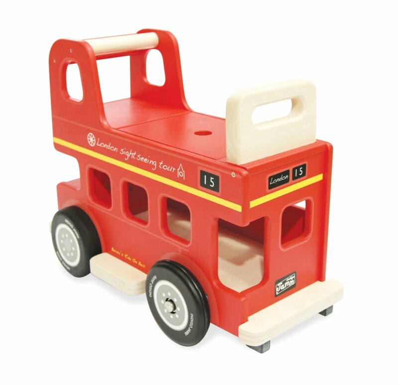 Indigo Jamm Bernie Bus Ride-On Toy