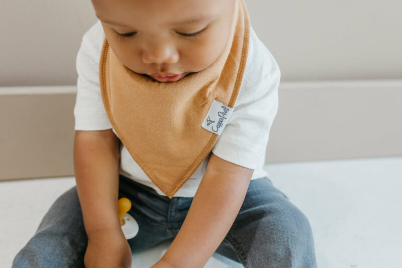 Copper Pearl Dune Bandana Bib Set 4-Pack