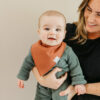 Copper Pearl Dune Bandana Bib Set 4-Pack