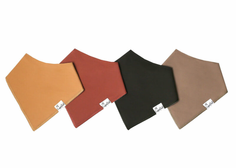 Copper Pearl Dune Bandana Bib Set 4-Pack