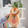 Itzy Ritzy Lion Plush with Silicone Teether Toy Itzy Lovey