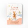 Slumberkins Copper Alpaca Snuggler and Board Book Stress Relief Bundle
