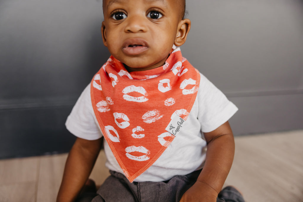 Red hotsell bandana bib