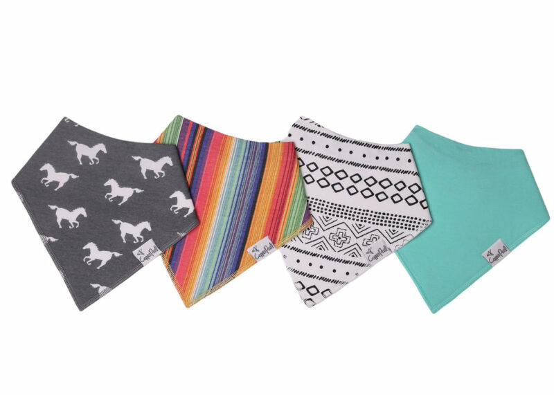 Copper Pearl Westyn Bandana Bib Set 4-Pack