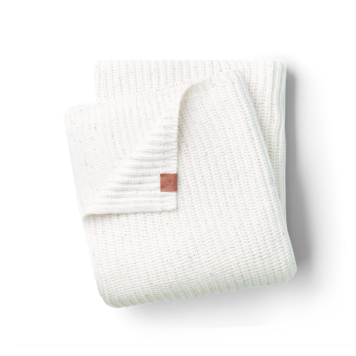 goumi Knit Organic Cotton Blanket in Cascades