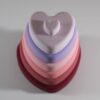 B.Baby Co Heart Shaped Silicone Stacker