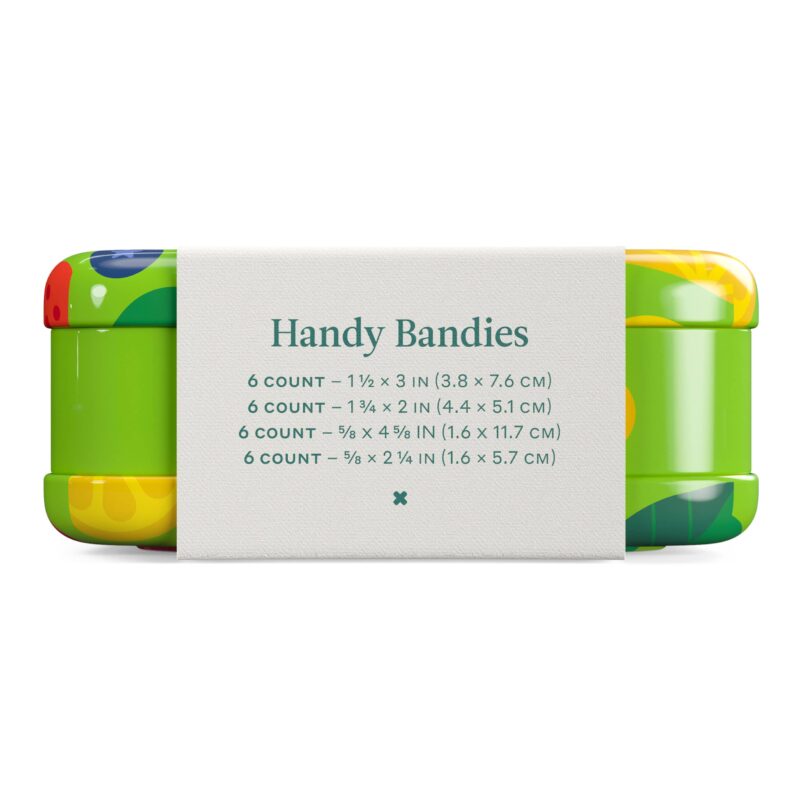 Welly Fruits and Vegetables Handy Bandies Finger and Toe Flex Fabric Bandages