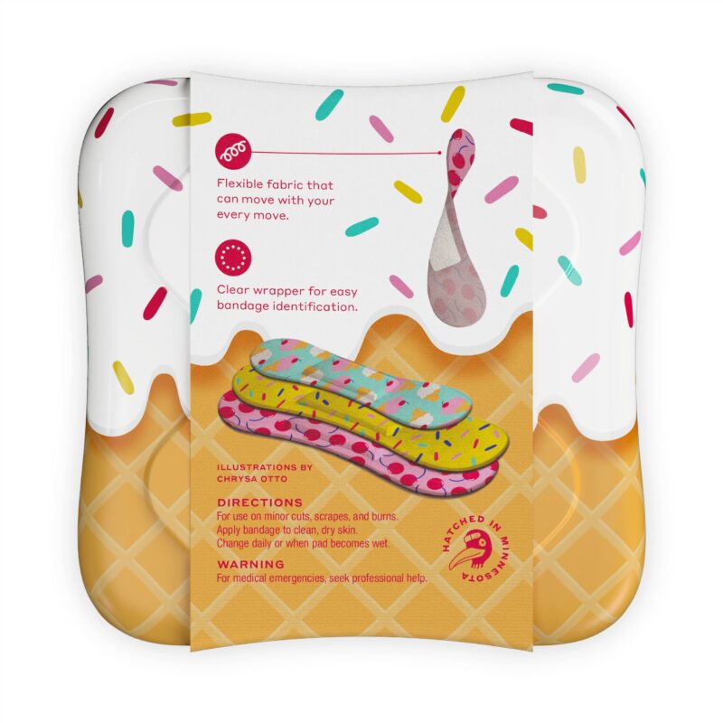 Welly Ice Cream Bravery Flex Fabric Bandages