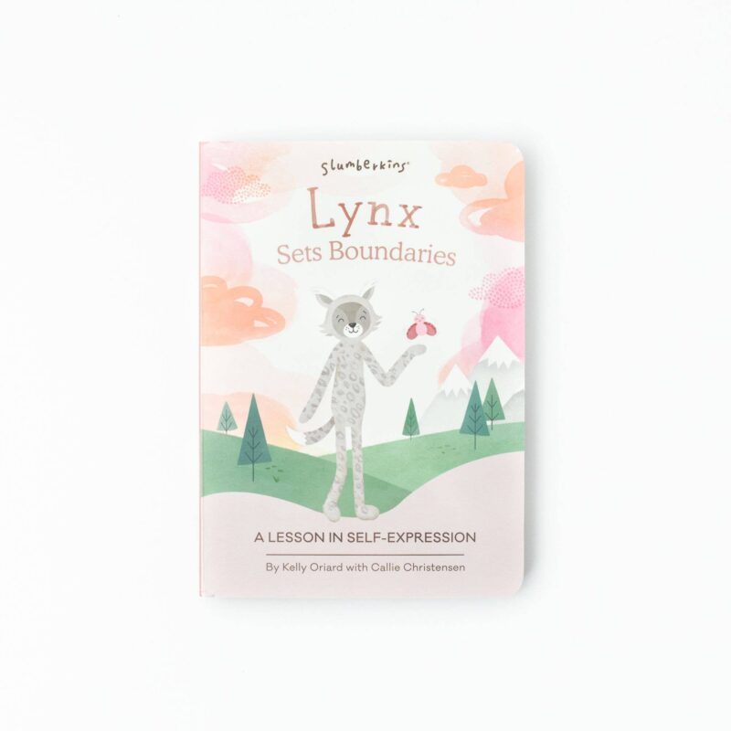 Slumberkins Lynx Sets Boundaries Board Book