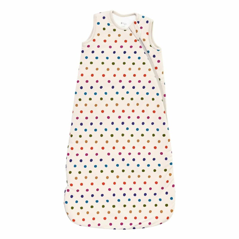 Kyte BABY Sleep Bag in Oat Polka Dot 1.0 TOG
