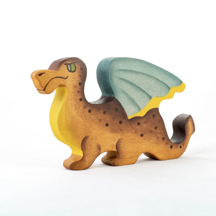 Waldorf Wooden Dragon Toy from PoppyBaby Co – Blossom