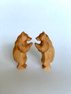 PoppyBaby Co Bear Cubs Figurine Set of 2