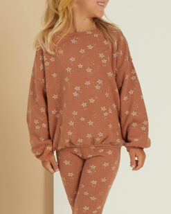 Rylee + Cru Starfish Slouchy Pullover