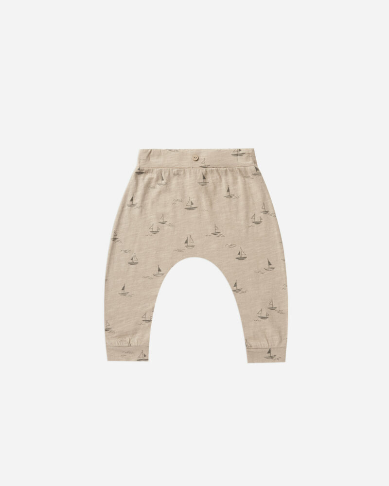 Rylee + Cru Sailboats Slouch Pant