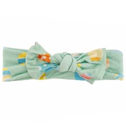 macaron + me Easter Egg Bamboo Viscose Bow Headband