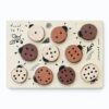 Wee Gallery Count to 10 Ladybugs Wooden Tray Puzzle