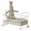 Maileg Blue Cot Bed Micro Size